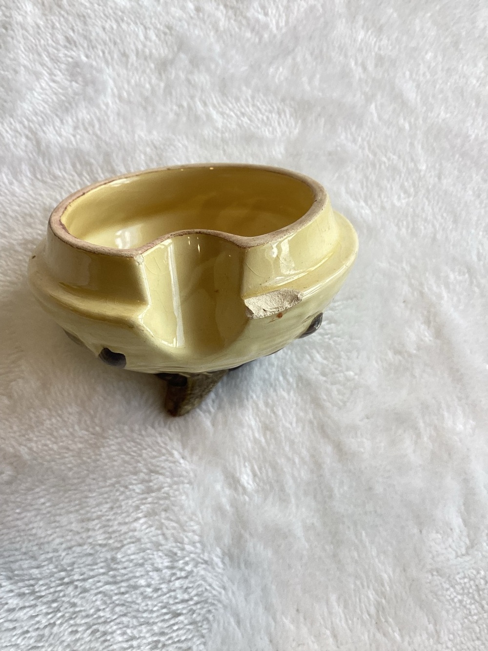 🇩🇪Vintage Ceramic Honey Pot Beehive Bees Made in ‘West’ Germany Yellow - Picture 15 of 15